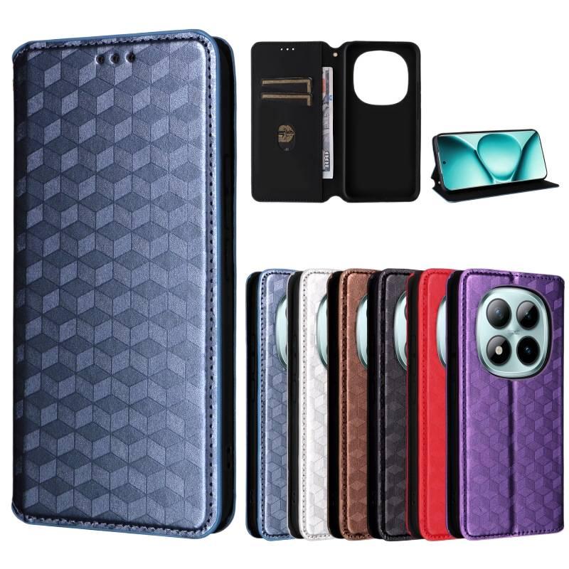 MS غطاء واقي، لـ Redmi Note 15، بني، TPU، حامل قائم، مغناطيس قوي مغناطيسي بوظيفة حامل من مادة TPU باللون البني باللون الأحمر - Image 2
