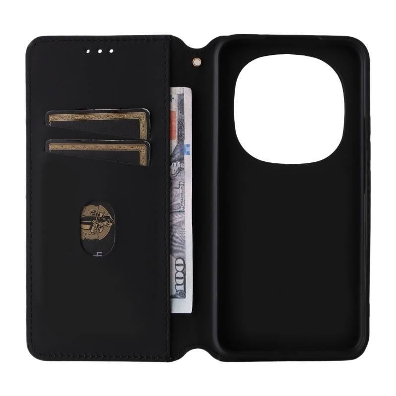 MS غطاء واقي، لـ Redmi Note 15، بني، TPU، حامل قائم، مغناطيس قوي مغناطيسي بوظيفة حامل من مادة TPU باللون البني باللون الأحمر - Image 4