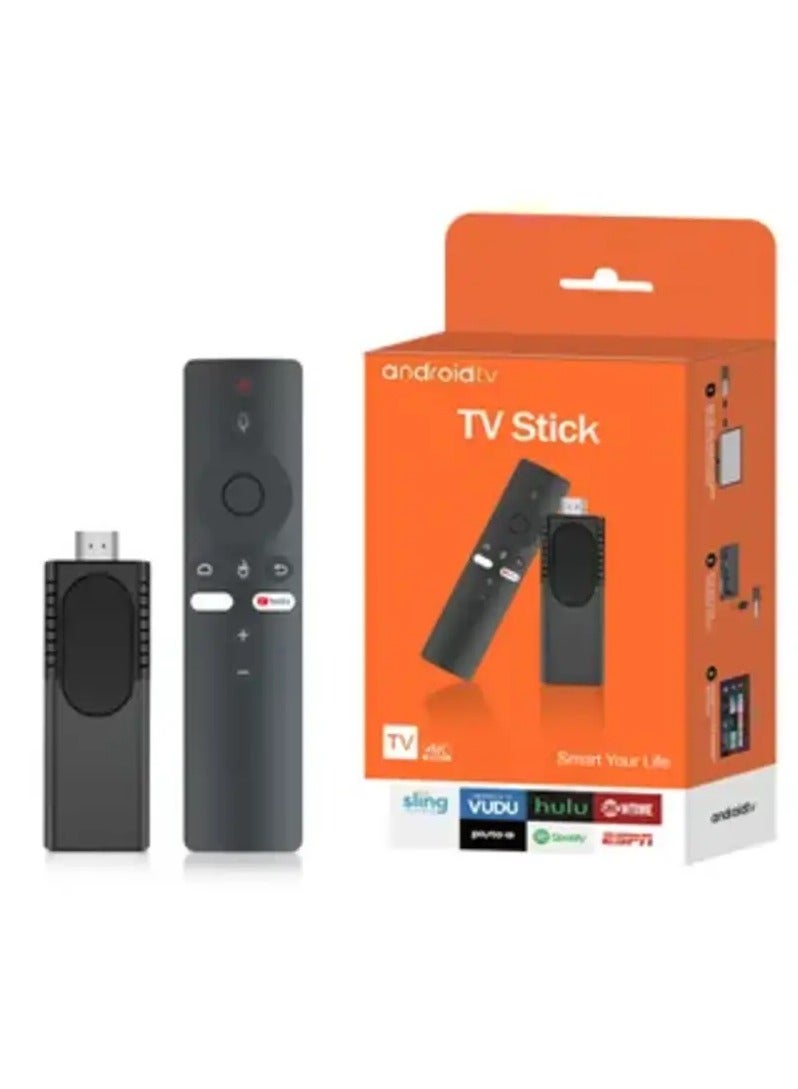 Android TV 4K Streaming Stick with Voice Remote – Portable Media Player for Netflix, YouTube, Hulu, Disney+, and More  - Image 1