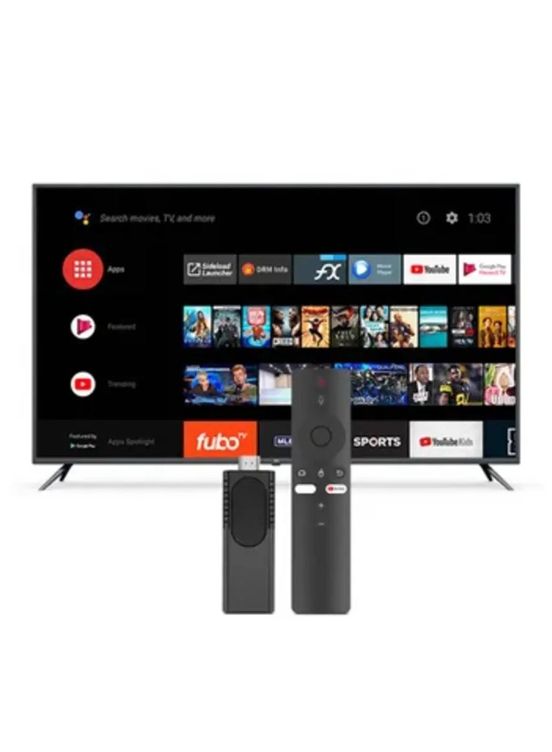 Android TV 4K Streaming Stick with Voice Remote – Portable Media Player for Netflix, YouTube, Hulu, Disney+, and More  - Image 2
