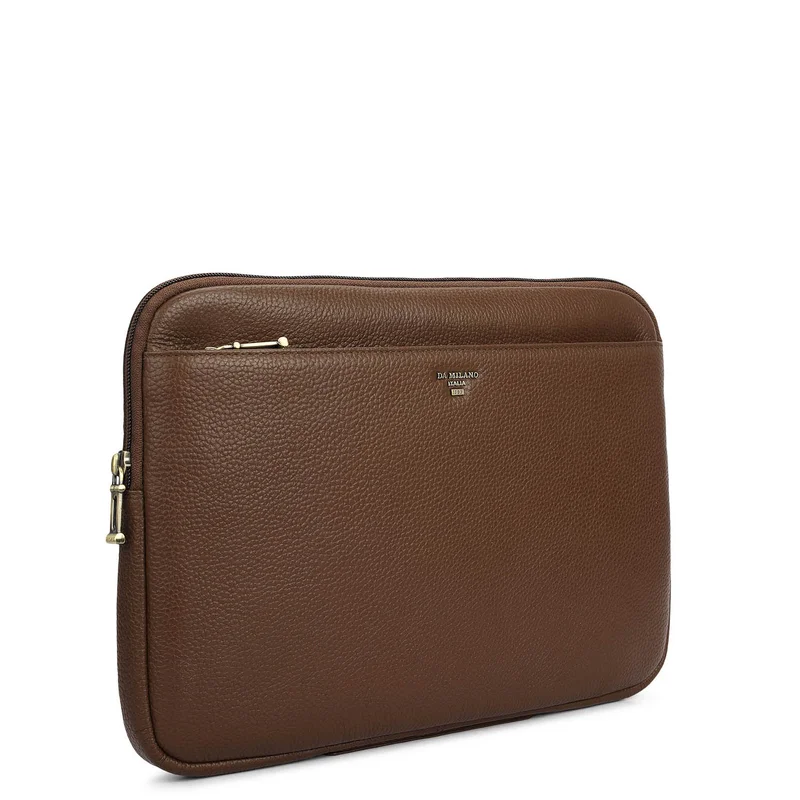 Da Milano Mocha Classic Laptop Sleeve (M)  | Best Price UAE