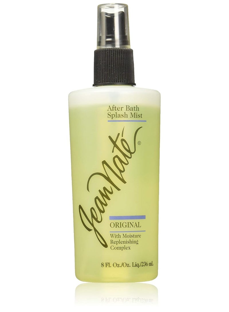 Revlon Jean Nate After Bath Splash, Original Bath Body Mist Infused with Vitamin E and Aloe Vera, Softens & Smoothes Skin, Citrus Scent, 8 Fl Oz 8Fluid Ounce - Image 1