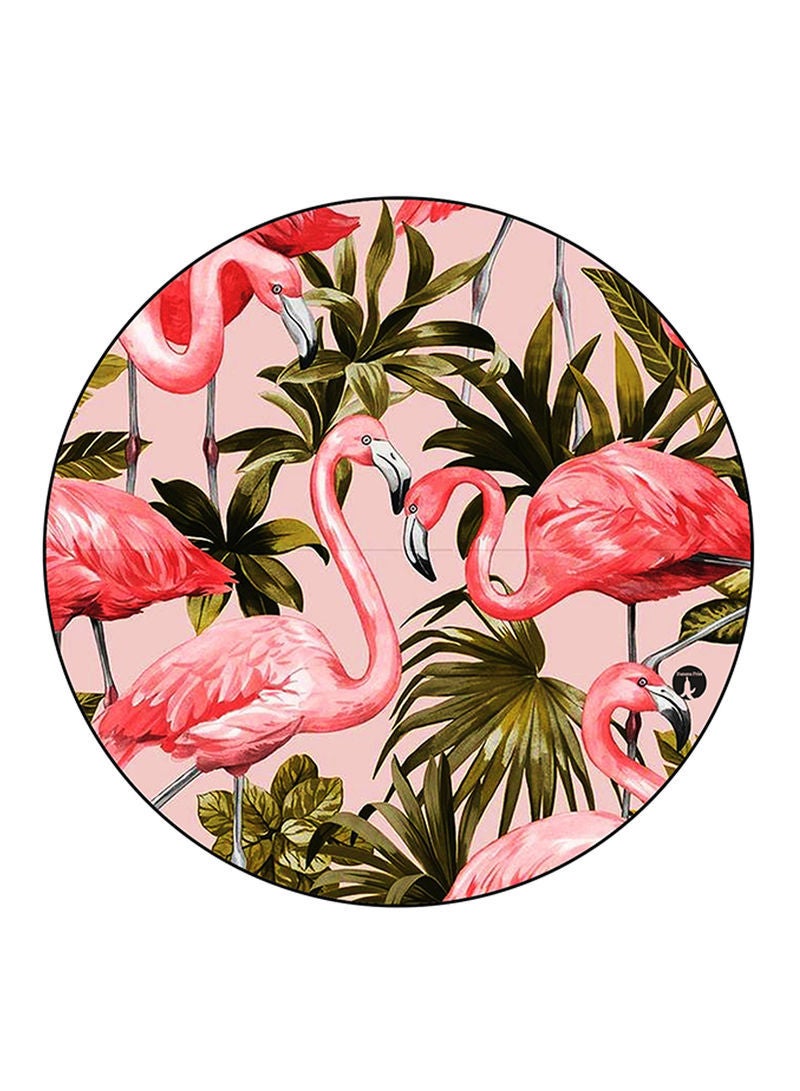 RKN A Flamingo Printed Mouse Pad Multicolour