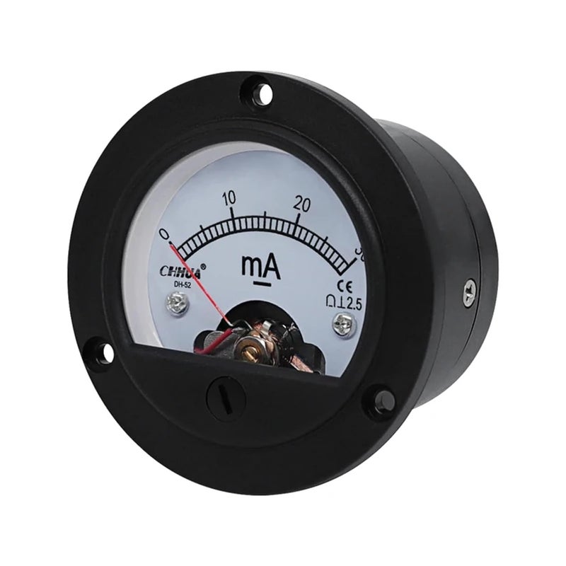 Dc Milliammeter Pointer Ammeter 30MA 65 5MM Circular Instrument Current Measuring Tool - Image 5