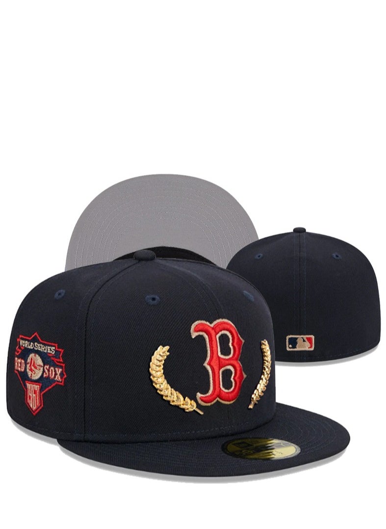 NEW ERA - NEW ERA Boston Red Sox World Series Commemorative Flat - Brim Baseball Cap - Image 1
