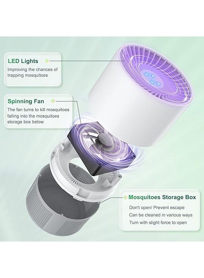 general Mosquito Exterminator, Portable Electric Fly Trap, Household Insect Fly Swatter, Insect Insect Fruit, Indoor and Outdoor - Image 4