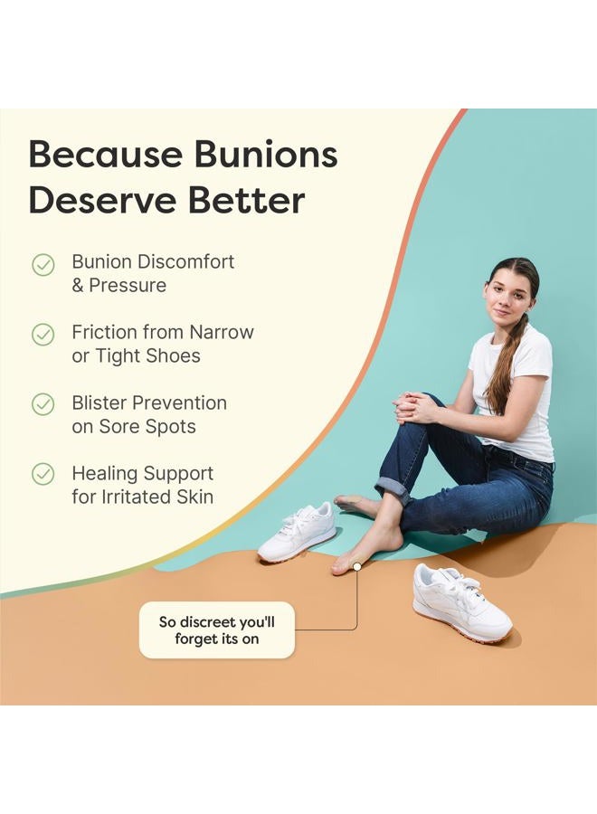 Zentoes Bunion Pads to Wear with Shoes – Waterproof Soft Bunion Cushion Protector, Breathable Adhesive Foot Pad for All Day Comfort & Support, 24 Count - Image 5