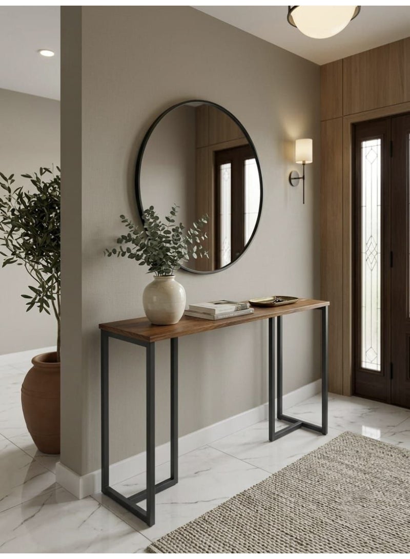 Modern console table for entryways and living rooms – Matt Black - Image 3