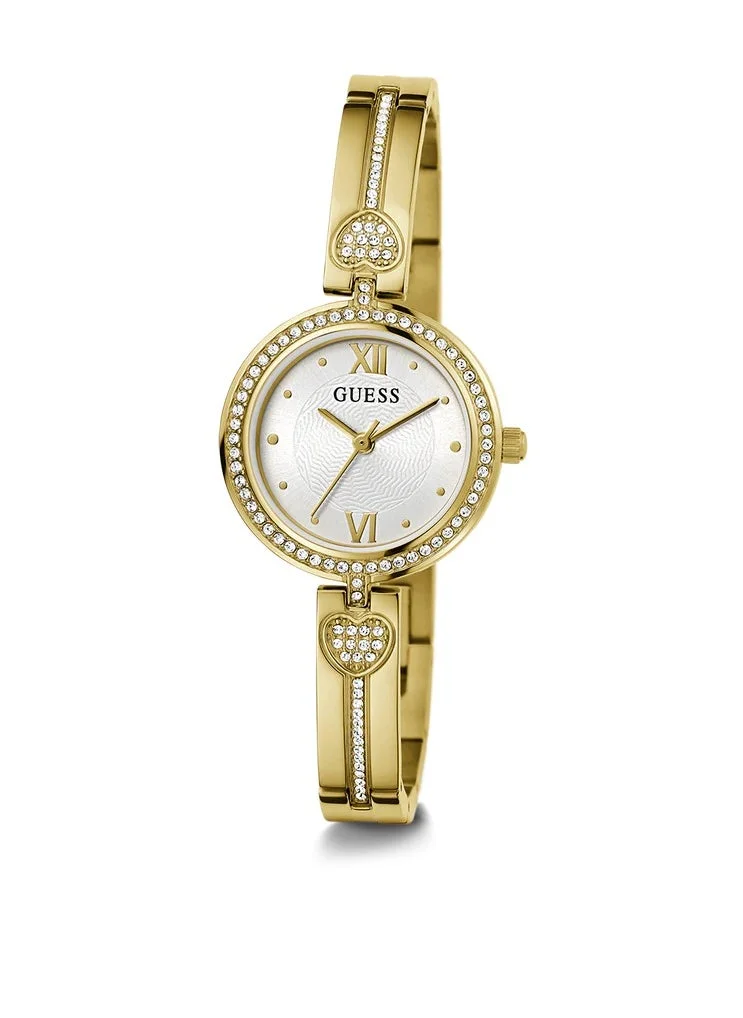 GUESS Lovey Steel Strap Analog Watch