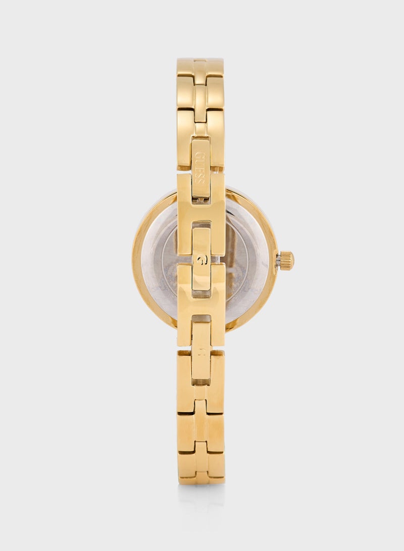 GUESS Lovey Steel Strap Analog Watch - Image 4