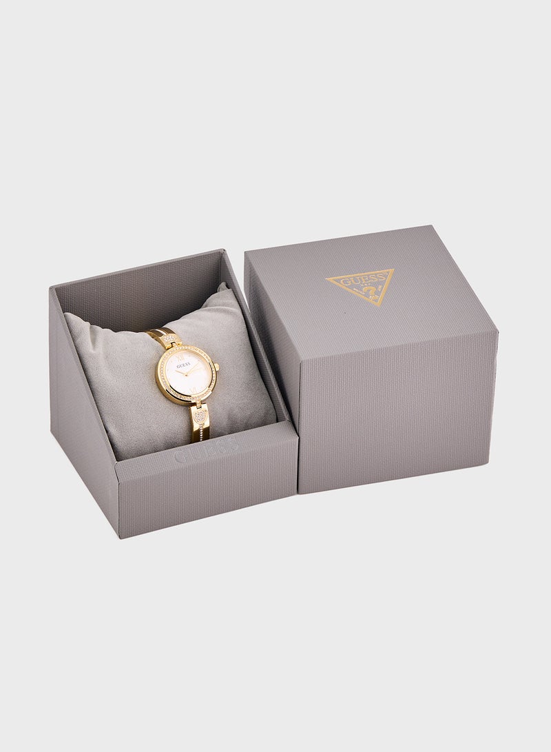 GUESS Lovey Steel Strap Analog Watch - Image 5