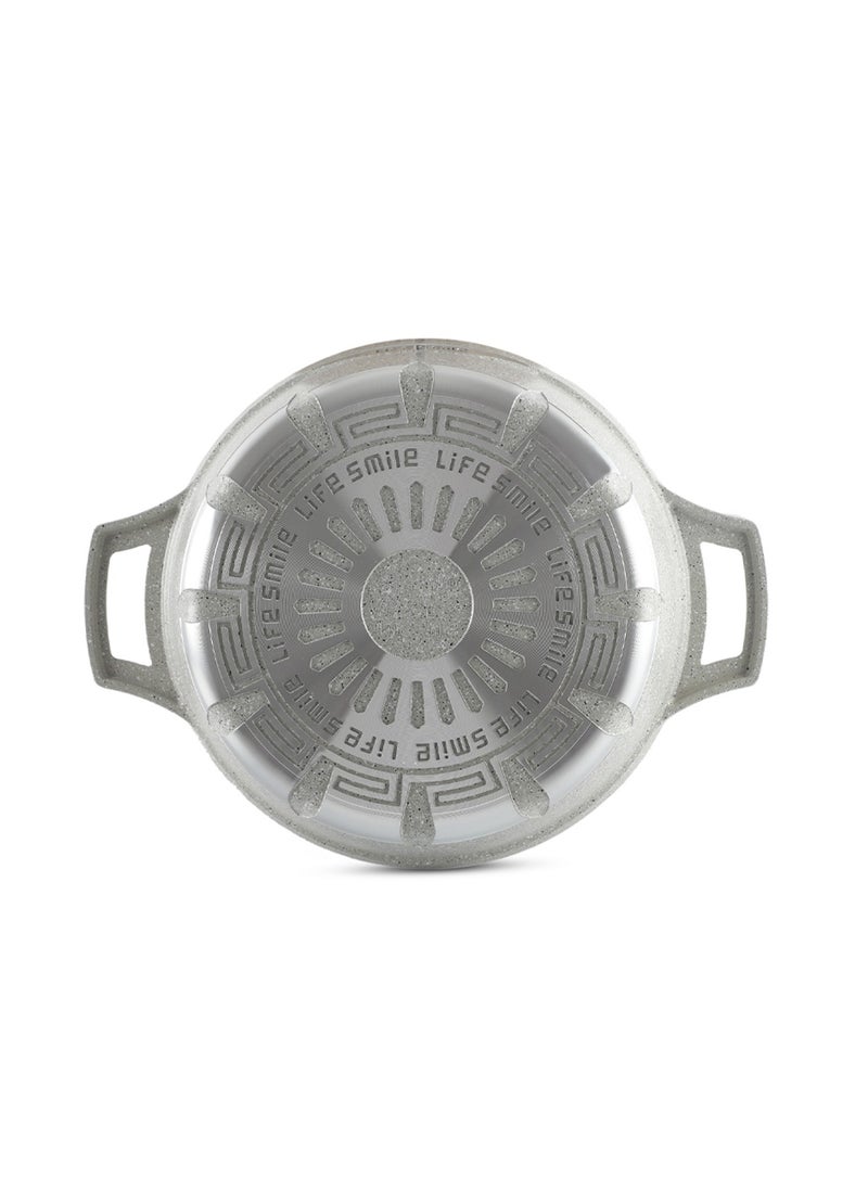 Life Smile Non-Stick Granite Coating Hot Pot | The Perfect Pot for All Your Cooking Needs  - Image 3