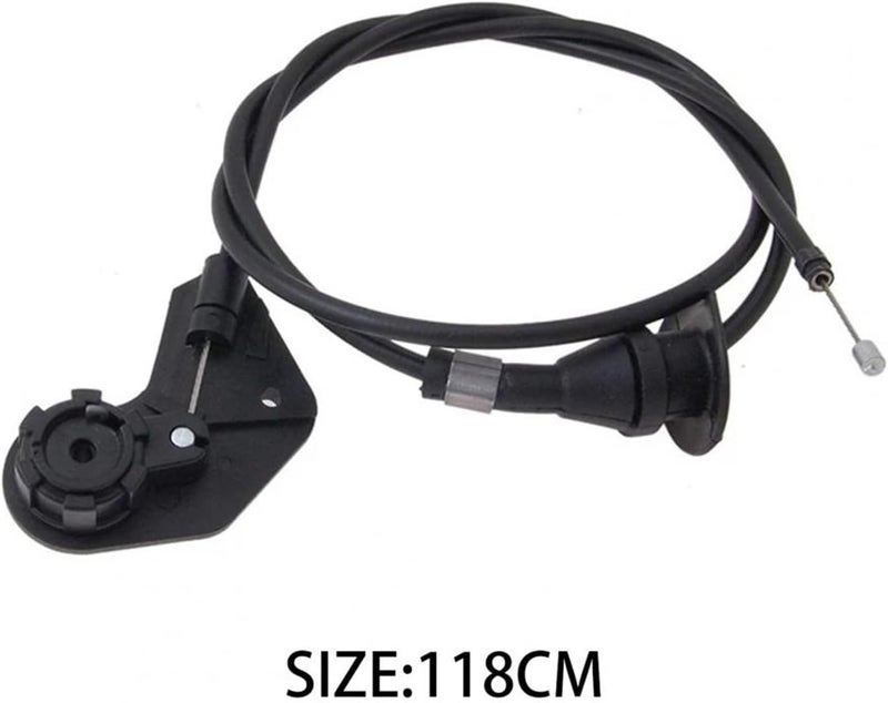 QASULER Hood Release Cable for BMW E39 - Image 2