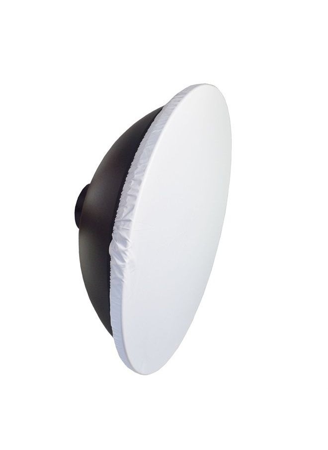 Bestshoot - 2Packs 22 inch / 55cm Beauty Dish Diffuser Sock, Transparent Soft White Diffuser Screen Cover for Flash Speedlight, Strobe Light, Monolight Reflector, Fits Portrait, Fashion Photography - Image 1