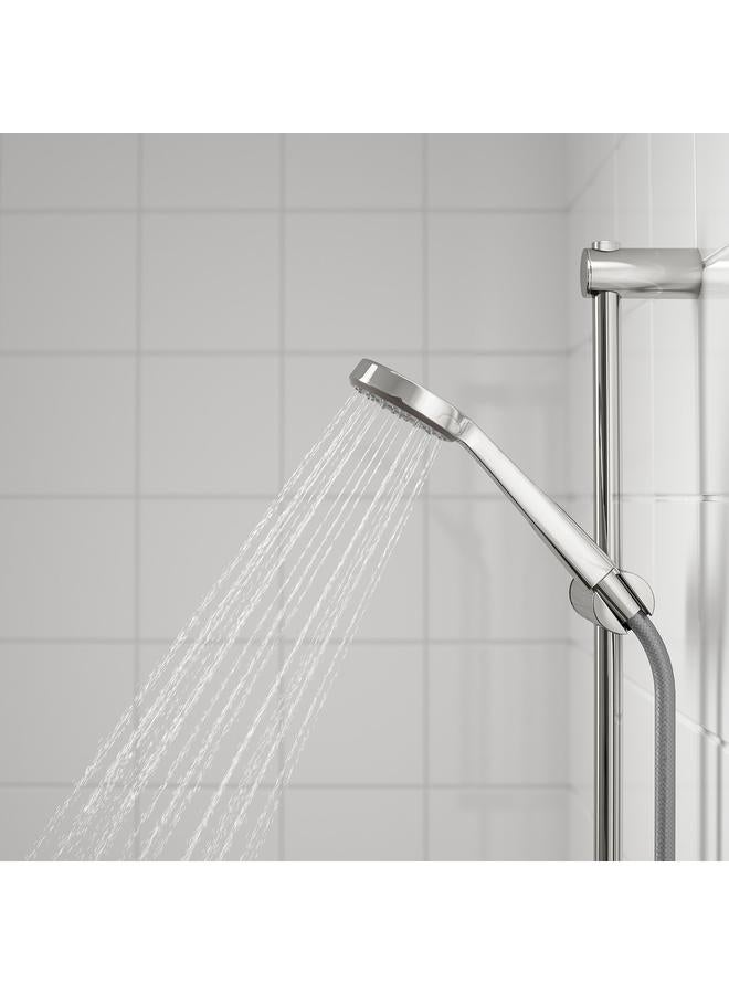 زبون دش يدوي برش واحد، مطلي بالكروم - Image 3