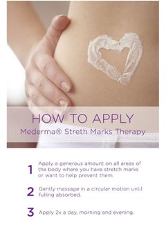 Mederma Mederma Stretch Marks Therapy, Hydrates to Help Prevent Stretch Marks, Clinically Shown to Produce Noticable Improvement in 4 Weeks, Dermatologist Recommended, Ivory, 5.29 Ounce  - Image 4
