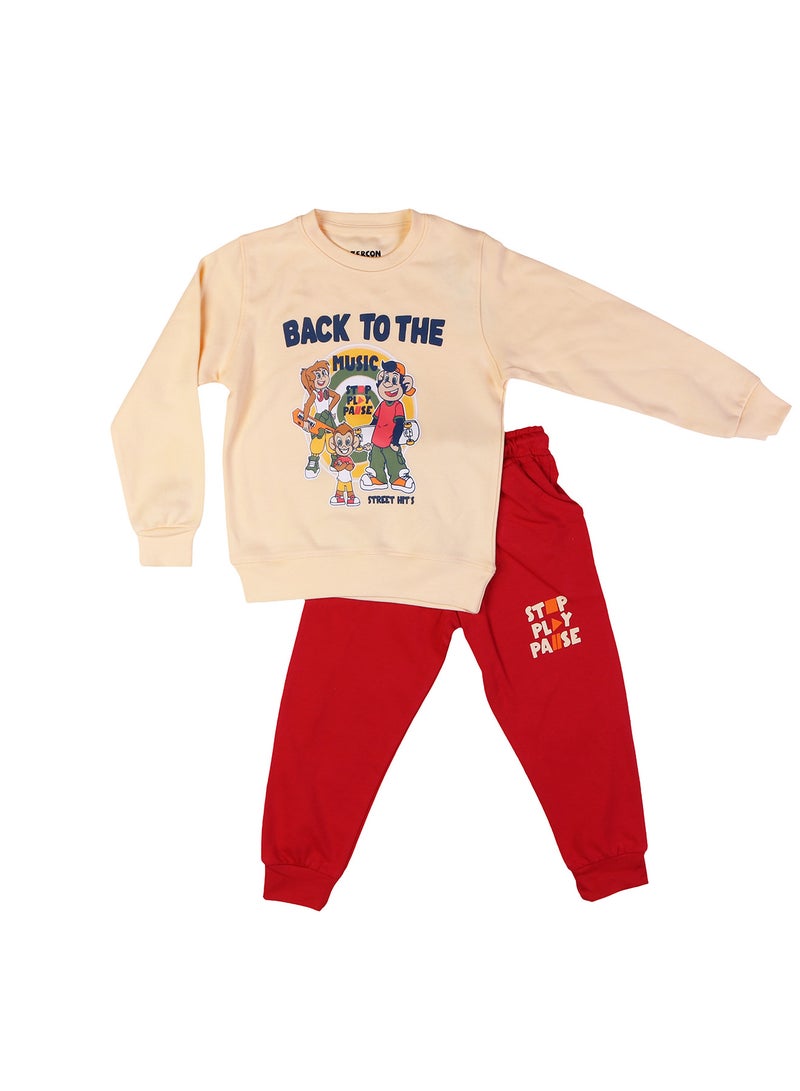 زيركون بيجامة ولادي خريفي 2186 - Image 1