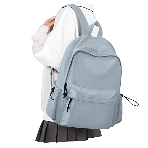VECAVE School Backpack Blue Waterproof Bookbag Casual Lightweight Travel Rucksack Daypack Backpacks for Men Women College High School Bags backpack for Boys Girls Teens - Image 1