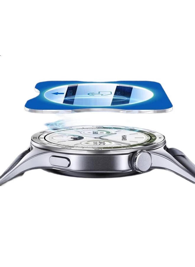 Stiger Screen Protector For Huawei Watch Gt5, Tempered Glass Protective Film Full Screen Coverage High Definition Anti-Scratch Anti-Fingerprint Film For 46Mm Dial - Image 1