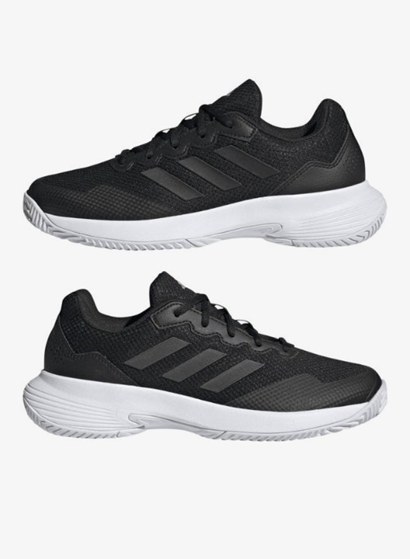 Adidas Gamecourt 2 W Black Tennis Shoes - Image 1