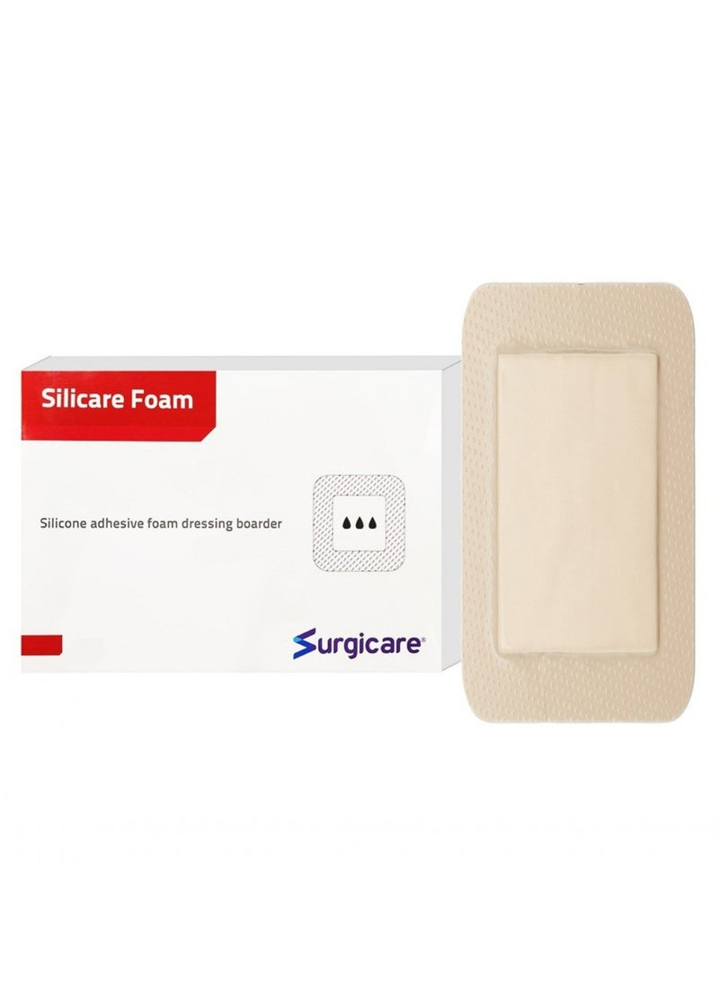 Surgicare Silicare Foam Dressing 10X15 cm - Image 2