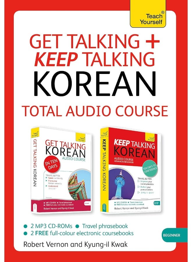 Get Talking and Keep Talking Korean Total Audio Course: The essential short course for speaking and understanding with confidence - Image 1