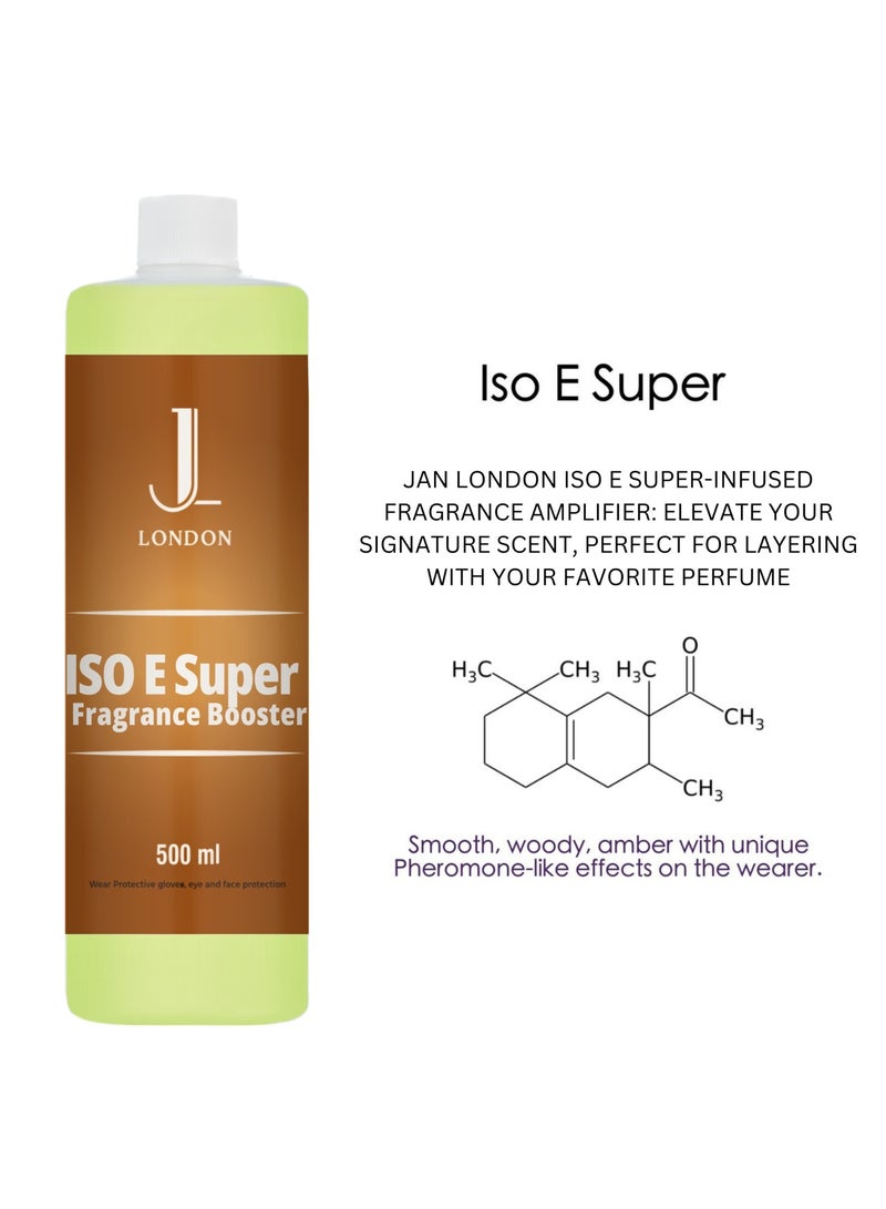 JAN LONDON Iso E Super Infused Fragrance Booster,Long Lasting Perfume Enhancer,Subtle Aroma Intensifier, Fragrance Fixative, Aromatic Chemistry Amplifier, Perfumery Ingredient for Custom Scents 500ml - Image 2