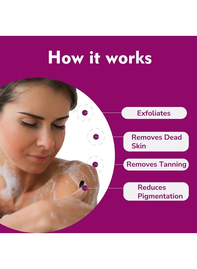 Vigini Exfoliating Pigmentation Dark Spots Dull Skin DeTan Dtan Removal Glutathione Coffee Scrub Body Wash & 1% Kojic Acid Vitamin C Lightening Brightening Moisturizer Body Cream Men Women 200 ml - Image 5