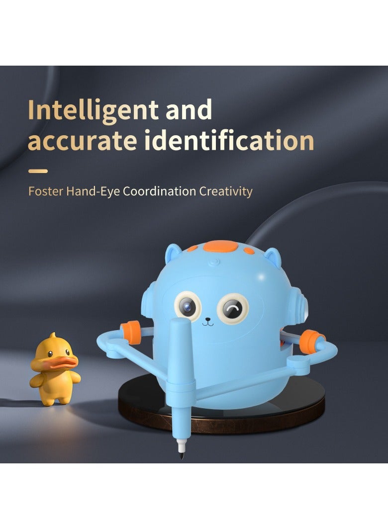 3-8 Years Early Learning Smart Automatic Drawing Robot - Children's Birthday Gift Montessori-Inspired Interactive Drawing Toy - Image 2