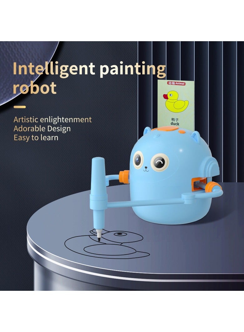 3-8 Years Early Learning Smart Automatic Drawing Robot - Children's Birthday Gift Montessori-Inspired Interactive Drawing Toy - Image 4