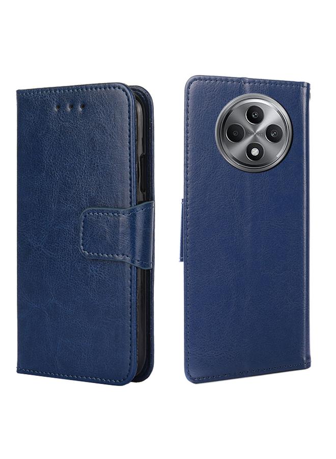 اس-توب جراب لهاتف OPPO Reno12 F 5G جراب هاتف جلدي بملمس كريستالي - Image 1