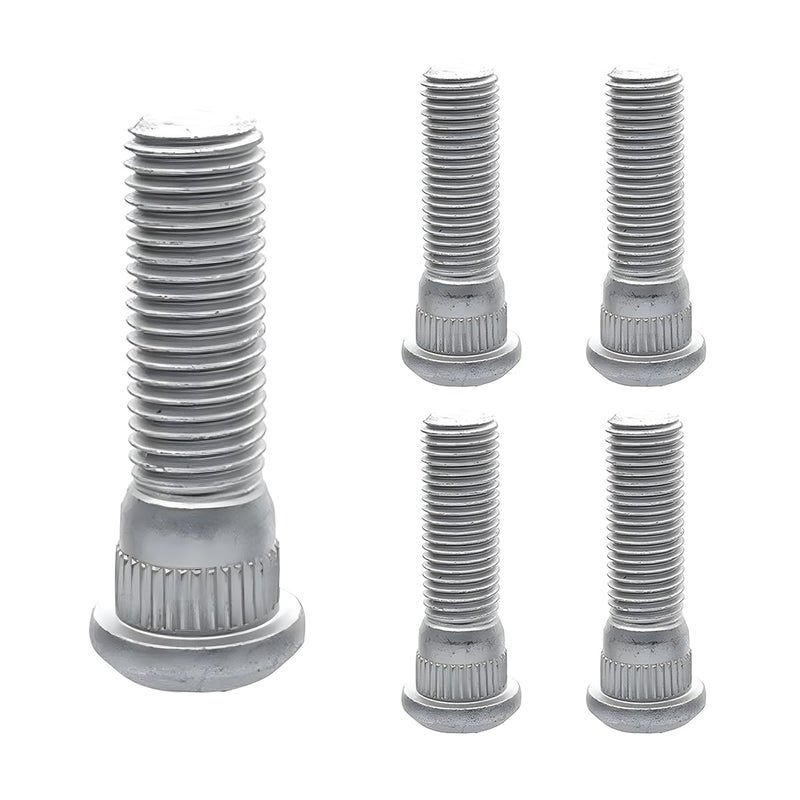 BELOMI 5PCS Car Wheel Studs, M12x1.5 48mm Long Extended Vehicle Wheel Steel Lug Bolts, OEM#610-266 90942-02049 Wheel Lug Stud, Auto Accessories Fit OEM#610-266 90942-02049 GS430 LS400 RX330 - Image 1