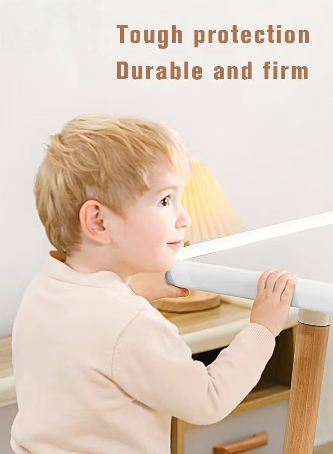 HOOKOR Baby Proofing Edge and Corner Guard Protector Set For Furniture Or Tables, 4m Edges & 8 Foam Corners - Image 5