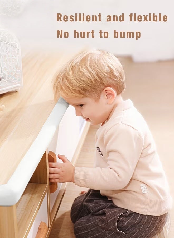 HOOKOR Baby Proofing Edge and Corner Guard Protector Set For Furniture Or Tables, 4m Edges & 8 Foam Corners - Image 4
