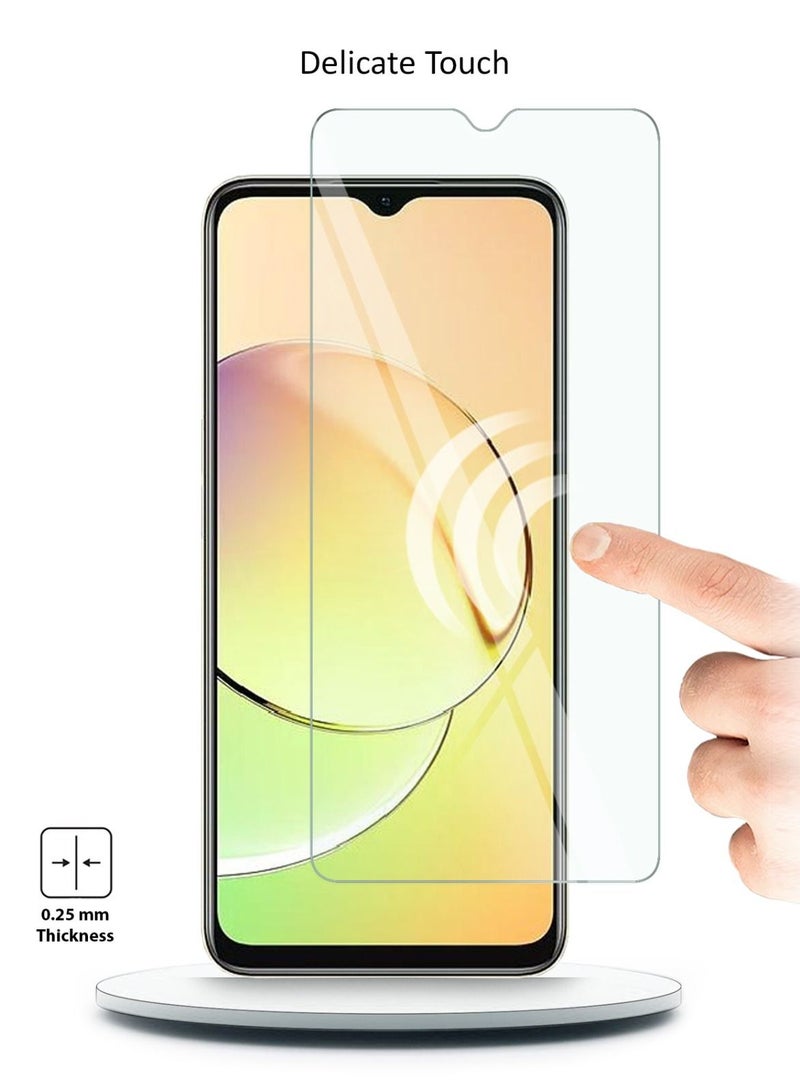 Techie واقي شاشة زجاجي مقوى عالي الجودة بدرجة صلابة 9H لهاتف Realme 10 5G - Image 2