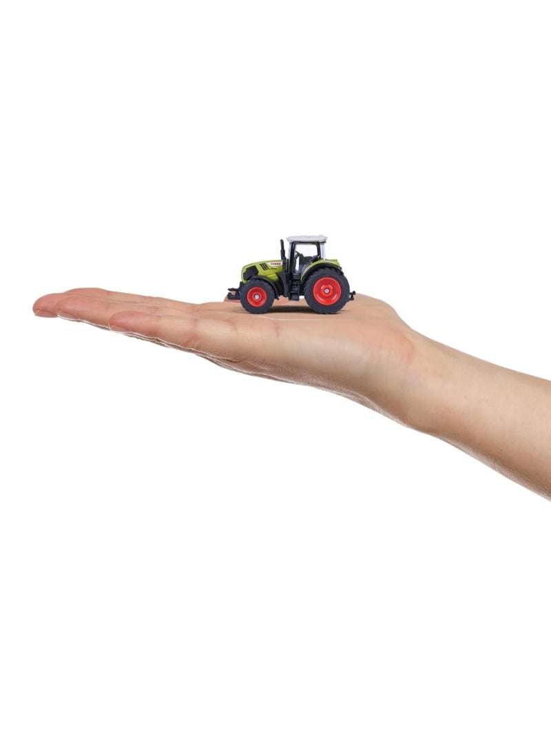 ماجوريت مجموعة سيارات معدنية من ماجوريت CLAAS Farm 5-Pack مع عجلات حرة ونظام تعليق وأجزاء قابلة للفتح - Image 4