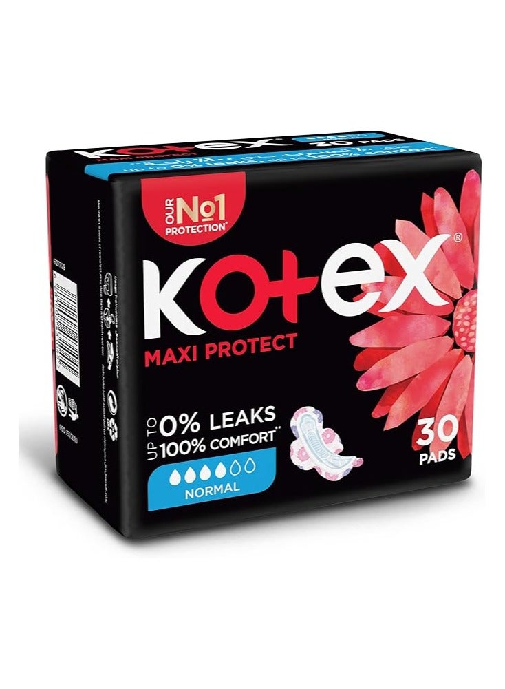 كوتكس فوط صحية سميكة بأجنحة 30 فوطة - Image 1