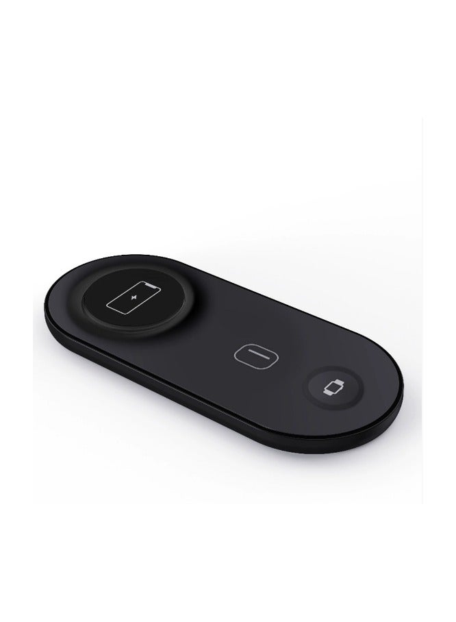 Smart Portable Wireless Made 3 In 1 Phone Smartwatch Headphones Charging Station Fast Charging Station For Iphone15 14 13 12 8 XS Watch 8 7 6 5 White  - Image 2