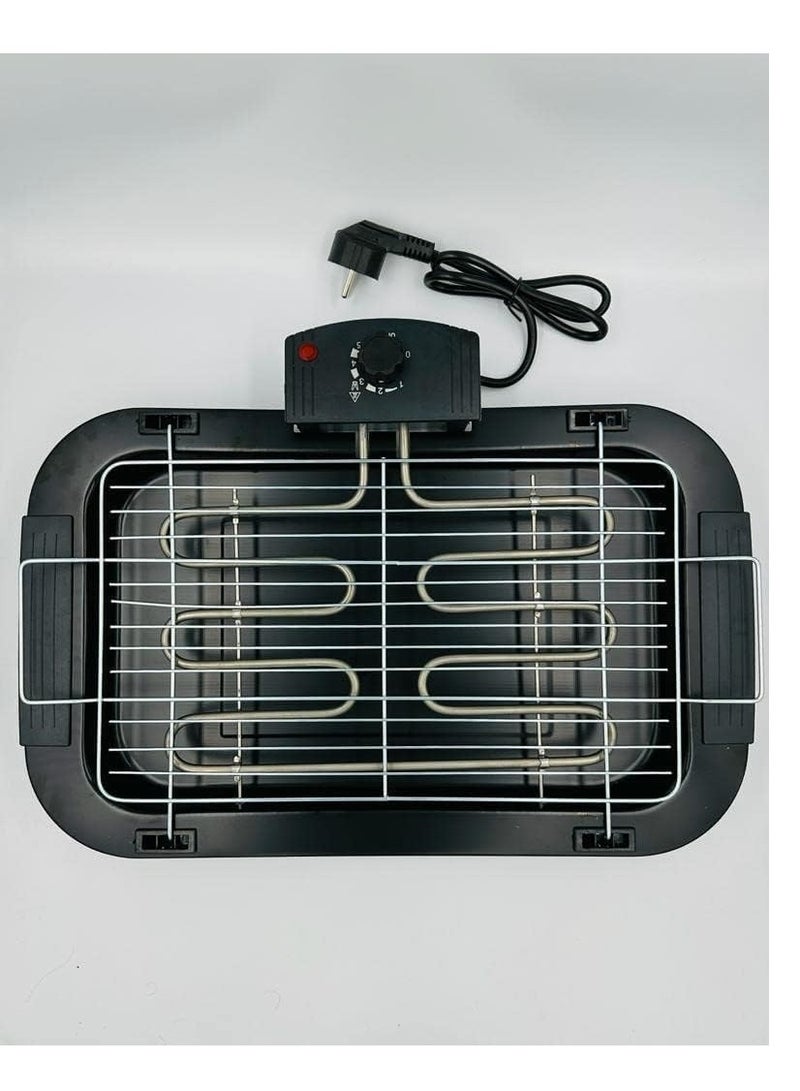 ELTRAZONE Portable Electric Smokeless Barbecue 2000W High Power Grill Indoor BBQ Grilling Table with 5 Adjustable Temperature fit Home Dinner Camping Travel Hiking - Image 3