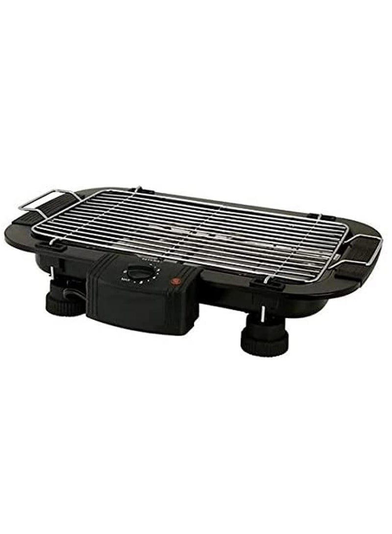 ELTRAZONE Portable Electric Smokeless Barbecue 2000W High Power Grill Indoor BBQ Grilling Table with 5 Adjustable Temperature fit Home Dinner Camping Travel Hiking - Image 2