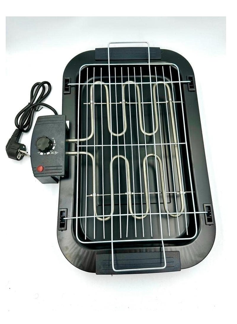 ELTRAZONE Portable Electric Smokeless Barbecue 2000W High Power Grill Indoor BBQ Grilling Table with 5 Adjustable Temperature fit Home Dinner Camping Travel Hiking - Image 4