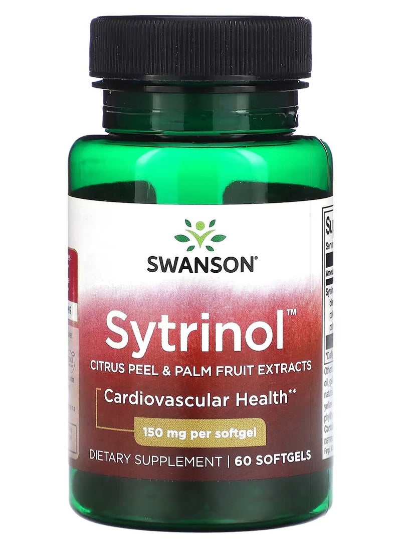 سوانسون، سيترينول، 150 ملغ، 60 كبسولة هلامية