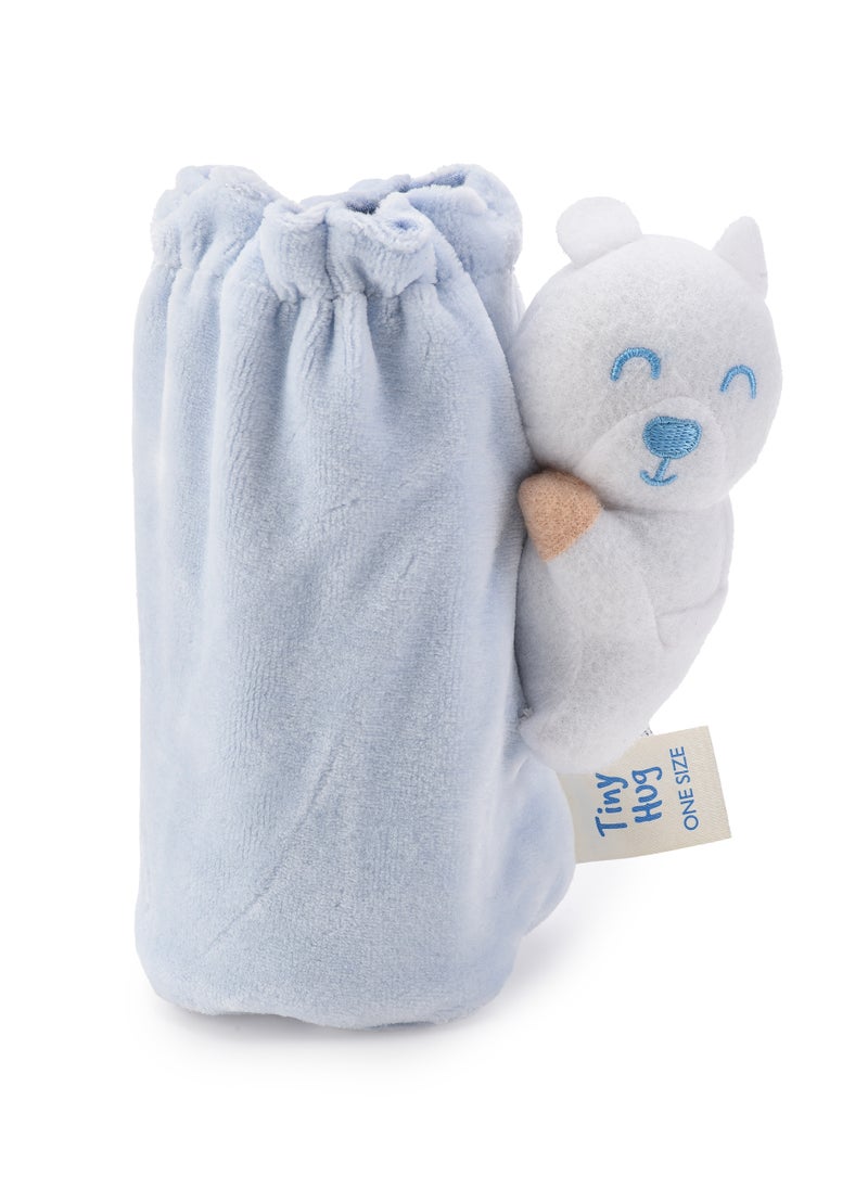 Tiny Hug Newborn Baby Bottle Cover, Soft and Insulated Bottle Cover for Newborns  - Image 4