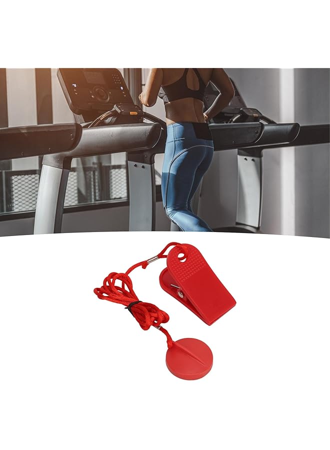 erorex Running Machine Safety Switch, Treadmill Safety Key, Strong Clip For Home Use (Large Size, Diameter: Approx. 35Cm / 13.8In) - Image 2