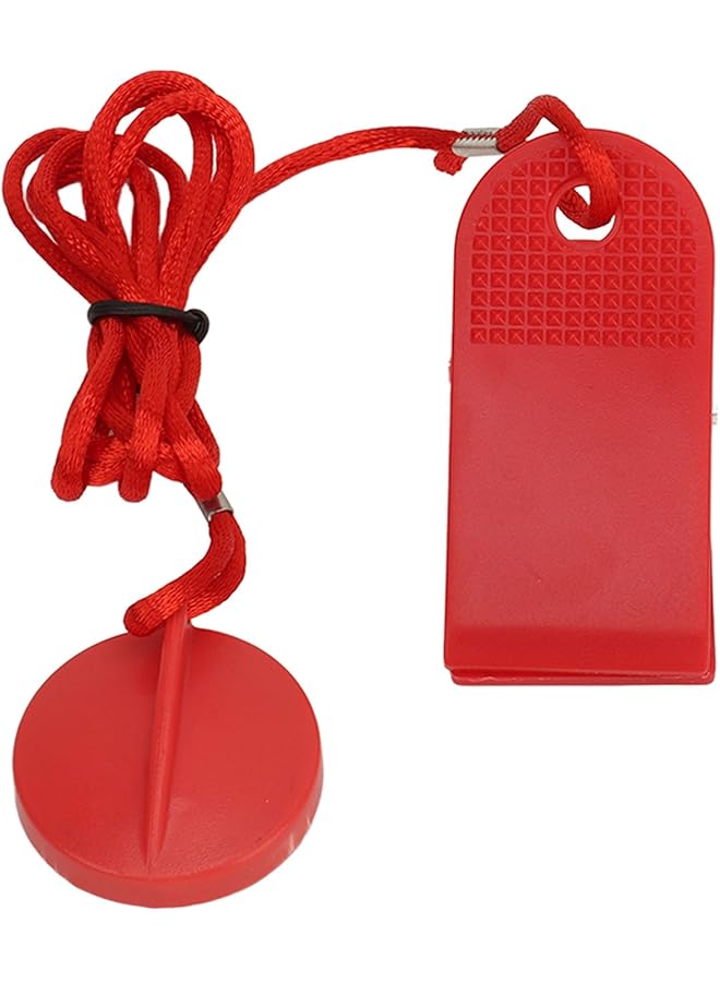 erorex Running Machine Safety Switch, Treadmill Safety Key, Strong Clip For Home Use (Large Size, Diameter: Approx. 35Cm / 13.8In) - Image 1