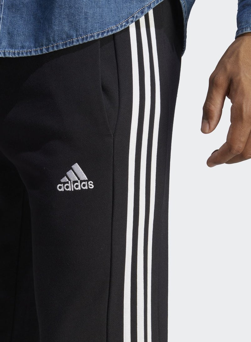 اديداس بنطال Essentials French Terry Tapered Cuff 3-Stripes - Image 3
