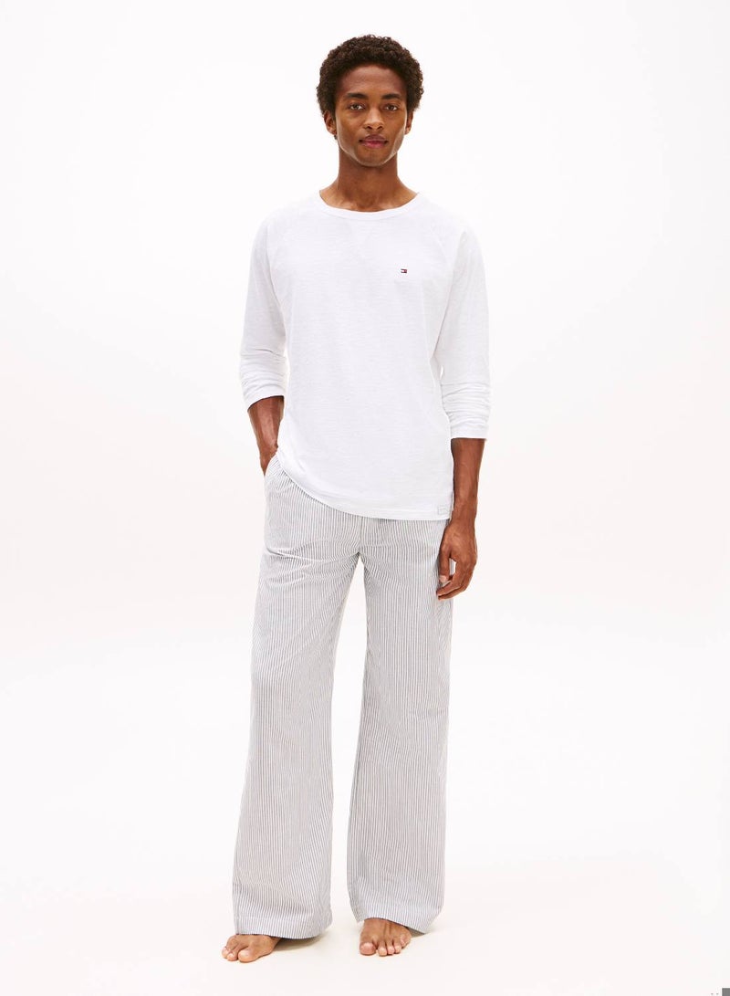 تومي هيلفيغر تيشيرت طويل الأكمام للمنزل - Image 2