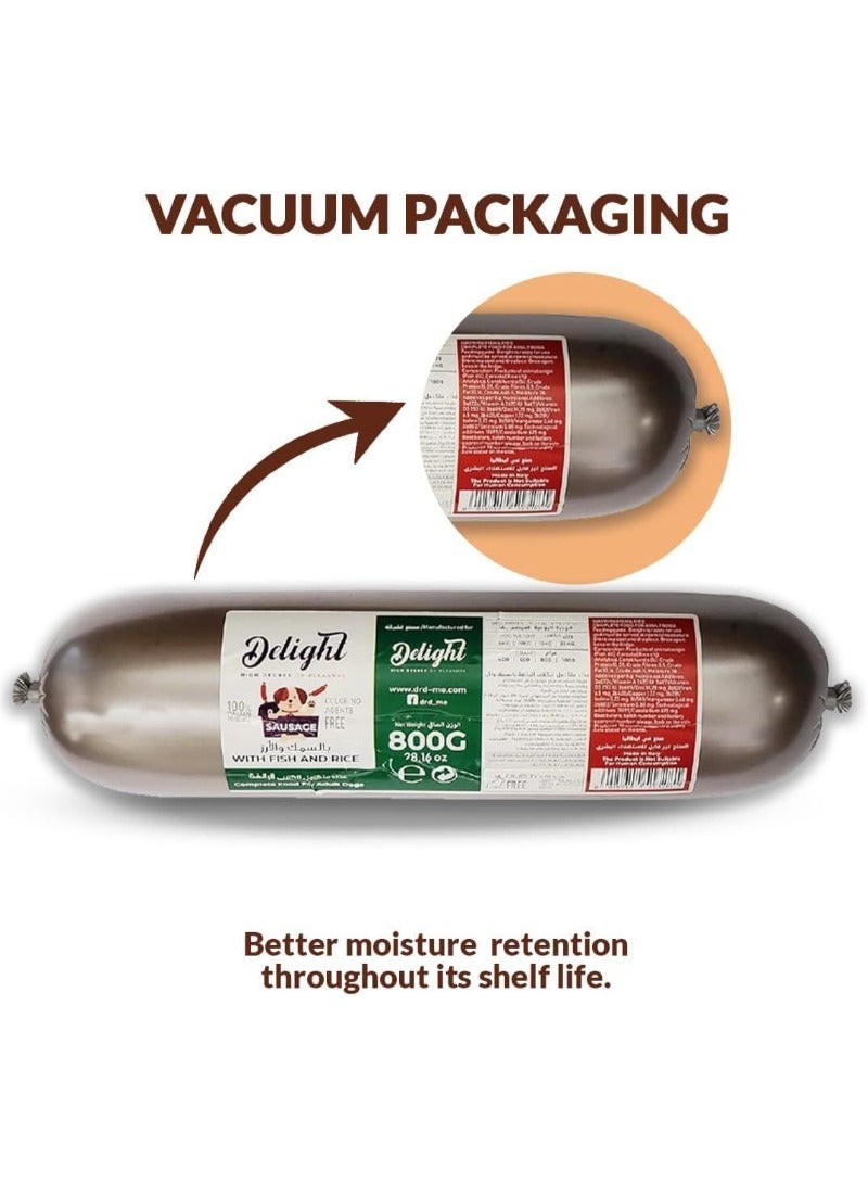 Delight Italian Sausage With Fish And Rice 800g - Image 3