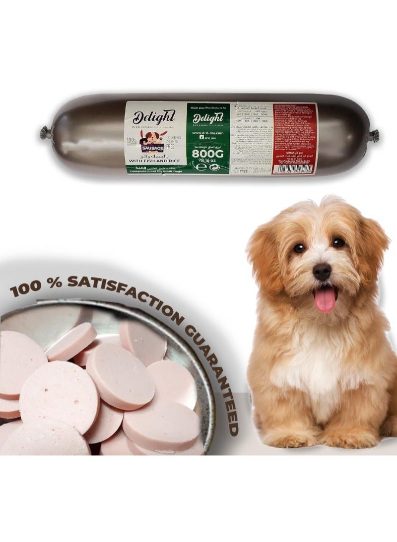 Delight Italian Sausage With Fish And Rice 800g - Image 4