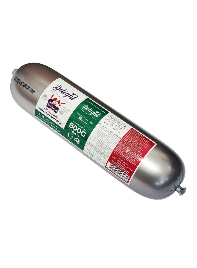 Delight Italian Sausage With Fish And Rice 800g - Image 1